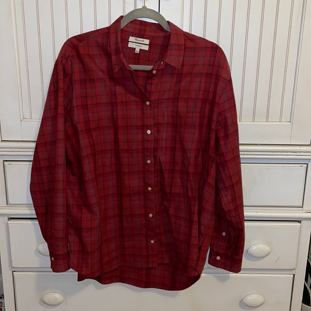 Over sized Madewell button down